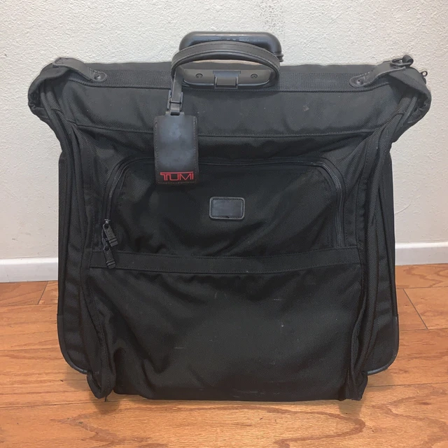 Tumi Black Wheeled Large Bifold Garment Bag Luggage 22” X 22” X 12”