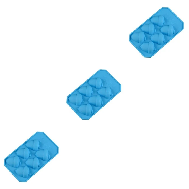 18 Cell Cake Stencils Silicone Ice Cube Molds Ice Block Mold Pine Cones