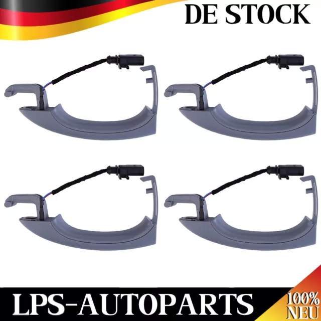 4 x Türgriff außen vorne hinten links rechts für Audi Q7 4L BJ 07-15 4L0837205B