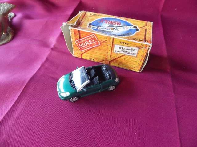 117E Norev Hachette Citroën C3 Pluriel 2003 Vert 1:43 + Boite