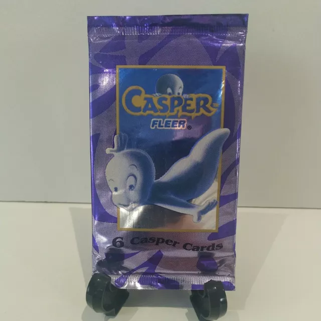 X 4 Packs 1995 Fleer Casper The Friendly Ghost Movie Trading Cards New