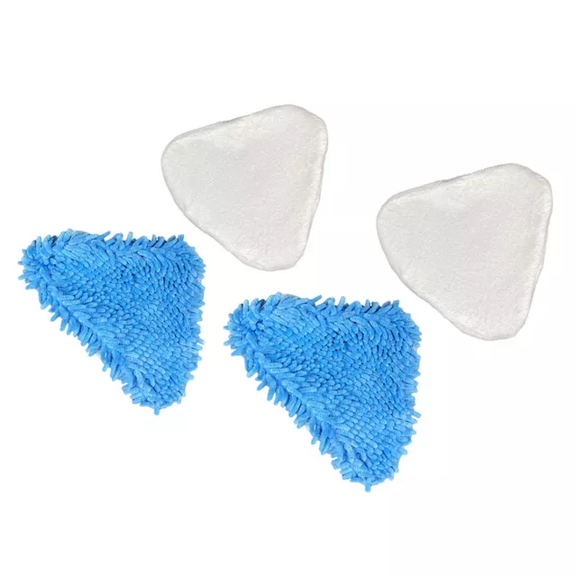 2 Corail + 2 Microfibre Vapeur Serpillière Lingettes Pour Hoover Steamjet