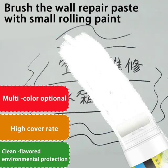 Spazzola a rullo vernice parete lattice riparazione vernice parete t.1 pasta rinnovata S7Q1