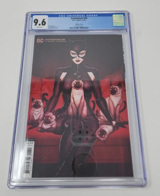 CATWOMAN #26 VOL 5 JENNY VARIANT COVER JOKER WAR FALLOUT Slab CGC 9.6 B27