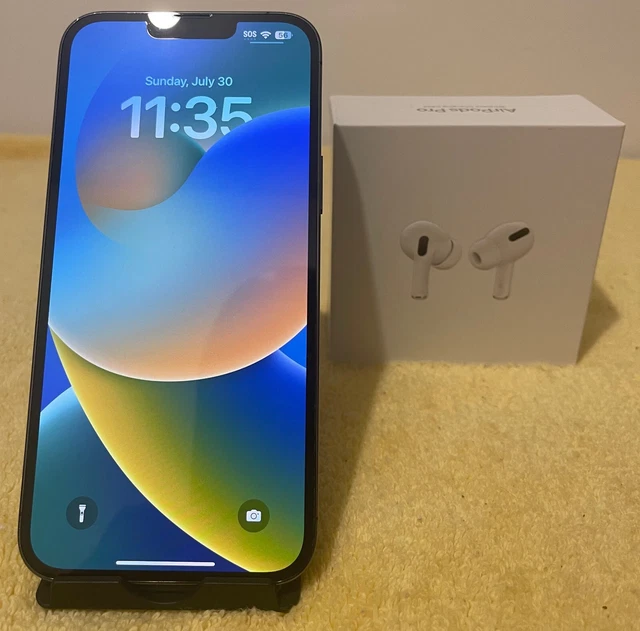 APPLE IPHONE 13 Pro Max 128GB Gray Mint Condition Unlocked A2484 (CDMA