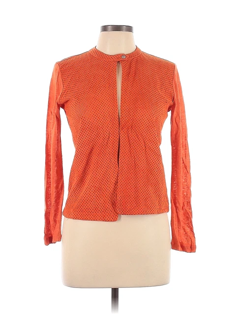 Majestic Paris for Neiman Marcus Women Orange Jacket L