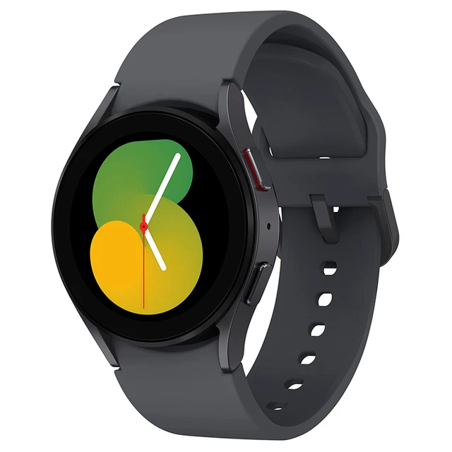 SAMSUNG GALAXY WATCH 5 40mm Graphite Bluetooth SMR900NZACXAA with 2