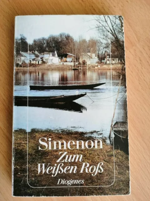 SIMENON     Zum Weißen Roß    Roman   Diogenes TB
