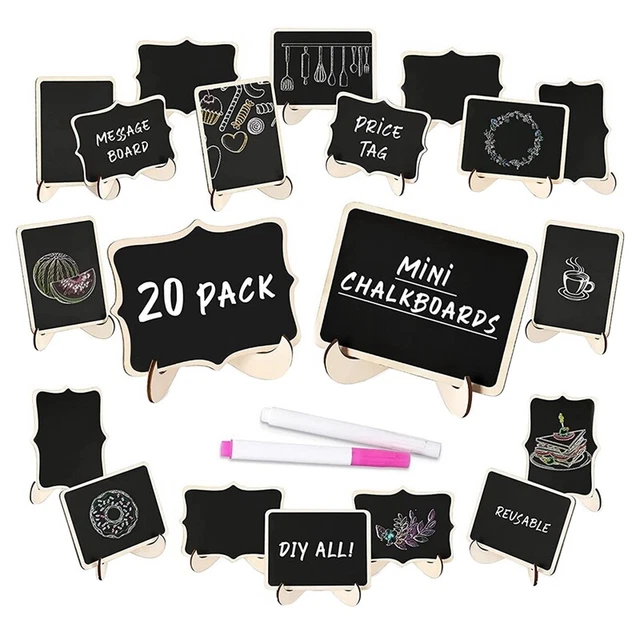 112 Pièces Étiquettes Buffet Nourriture - Drapeaux Cure-Dents Vides Pour Fêtes Et Anniversaires