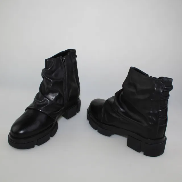 Women's Shoes SHOE LAB 38 Eu Booties Black Leather DC231-38