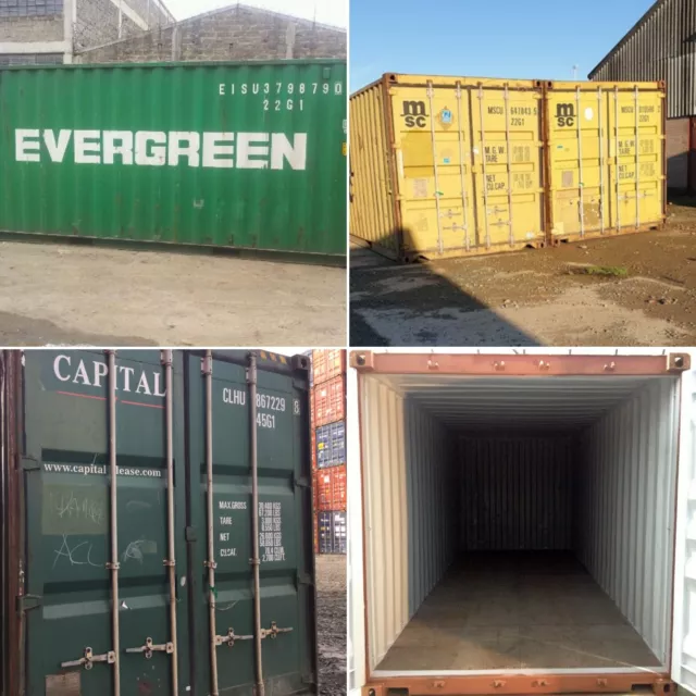 20ft & 40ft Used Shipping and Storage Containers - From £2000