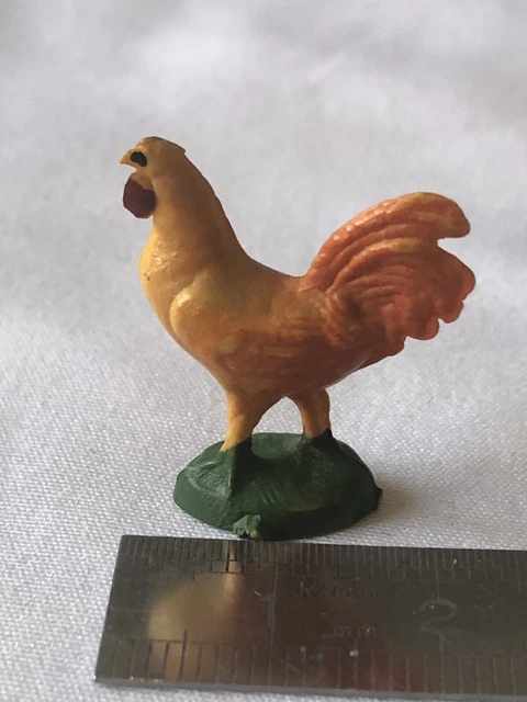 Figurine Vintage Starlux - Poule / Volaille De Ferme - Marque Britains - Occasion