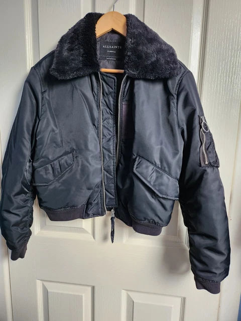 All saints luca bomber jacket shop