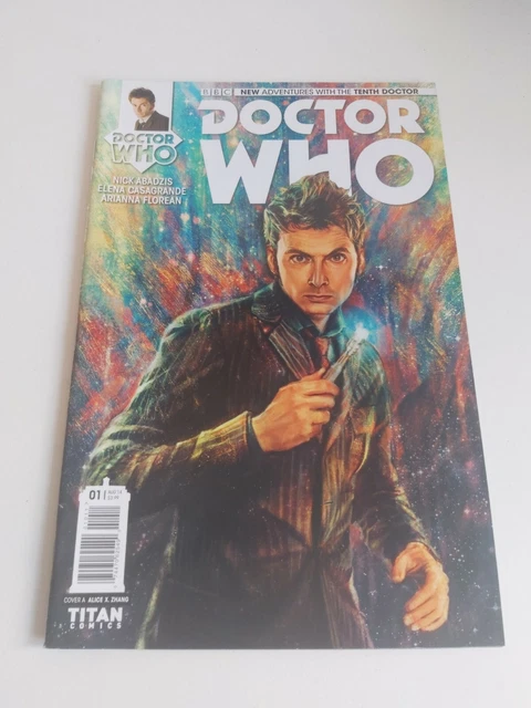 TITAN COMICS BBC New Adventures With The Tenth Doctor 01 Aug 14 EUR 5