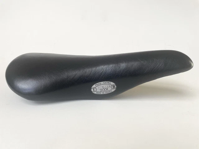 Selle Cuir Vélo IDEALE 60 - Chariot Alu - Pour Course/Piste/Randonneuse - 27cm