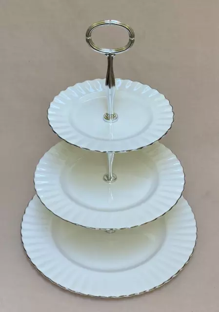 Royal Albert "Chantilly" THREE TIER CAKE STAND