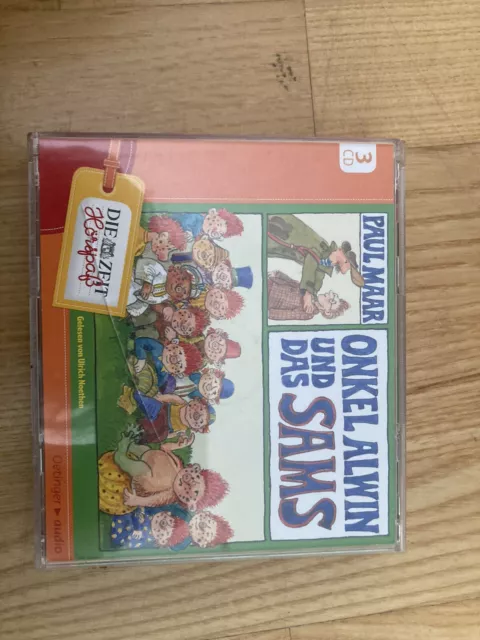 Onkel Alwin und das Sams - 3 Hörspiel CDs Für Kinder - Das Sams - Original Buch