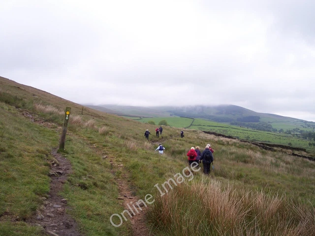 Photo 6x4 Track markers on Wiswell Moor Sabden  c2011