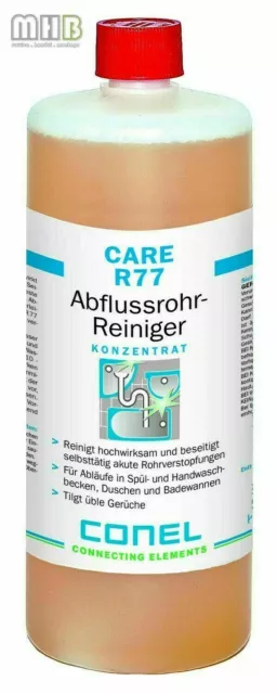 Conel Care Abflussrohr Reiniger 1L Rohrreiniger Konzentrat