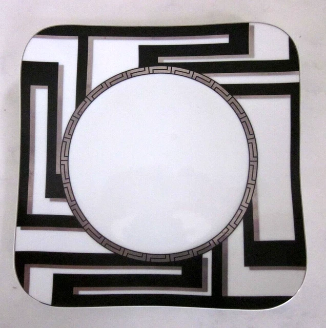 Rosenthal Versace Dedalo, quad Teller diagonale 27 cm, gebraucht