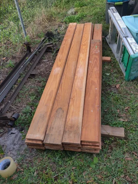 60 sf. Rustic Interior Wood Paneling, v-groove for wall or ceiling
