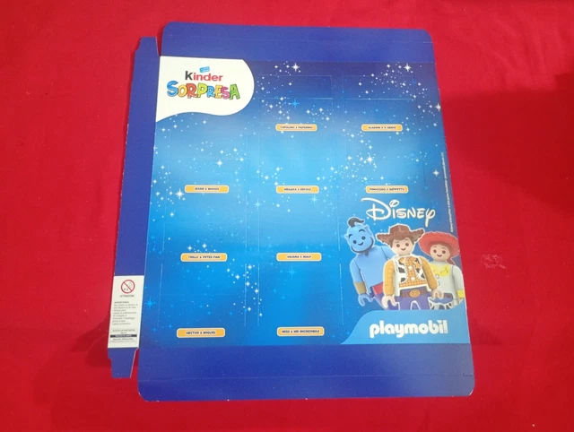 Disney Roldeplay ESPOSITORE TECA KINDER playmobil disney sorpresine 2026 originale EUR 6 ...
