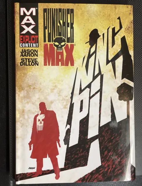 Punisher Max: Kingpin HARDCOVER Marvel Graphic Novel by Jason Aaron/Steve Dillon