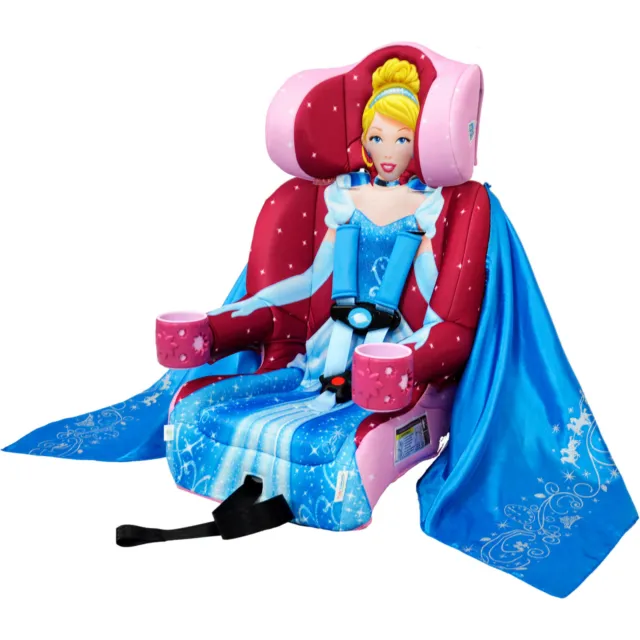 KidsEmbrace New Combination Booster Car Seat, Disney Pink Princess Cinderella