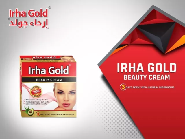 Crema de belleza Irha Gold 100% Original Envío gratis Oferta de venta al...