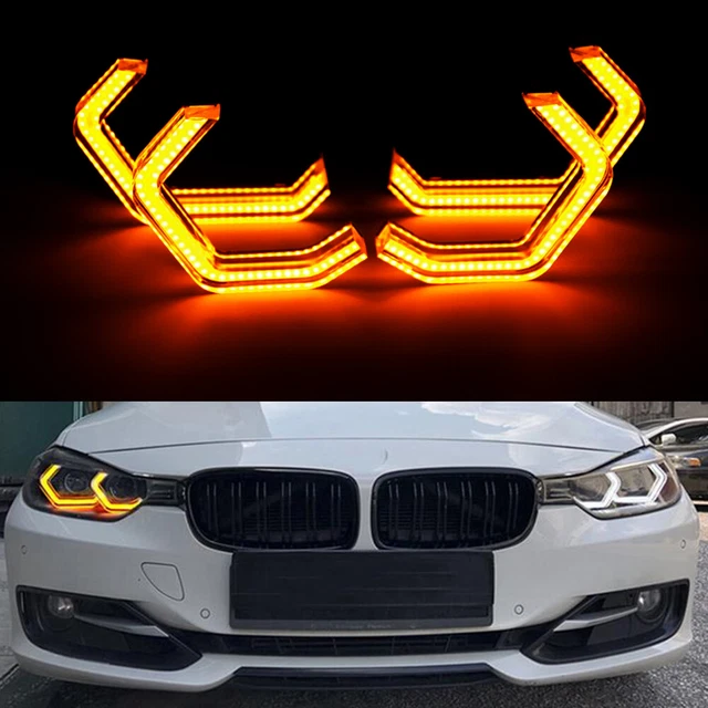 Concept Iconic Style Angel Eye Turn Signal For BMW 3 4 Series F30 F31 F34 F82 M4