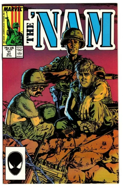 The "Nam Vol. 1 #11 October1987 Marvel  Copper Age Very Fine+ A12G1389