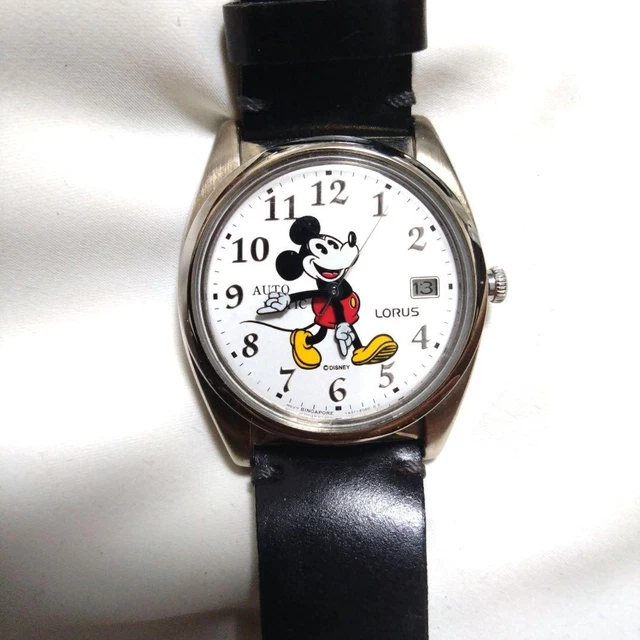 MONTRE AUTOMATIQUE SEIKO LORUS vintage Mickey Mouse rare montre de