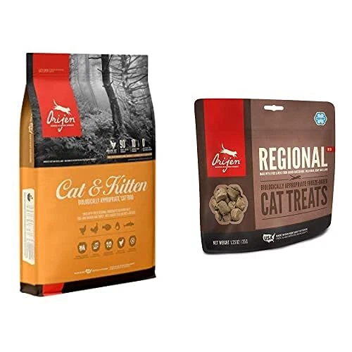 ORIJEN® Dry Original Cat Food Premium High Protein Fresh & Raw Animal Ingredi...