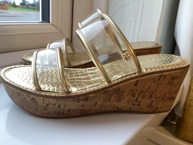 Dkny cutie sales wedge sandals