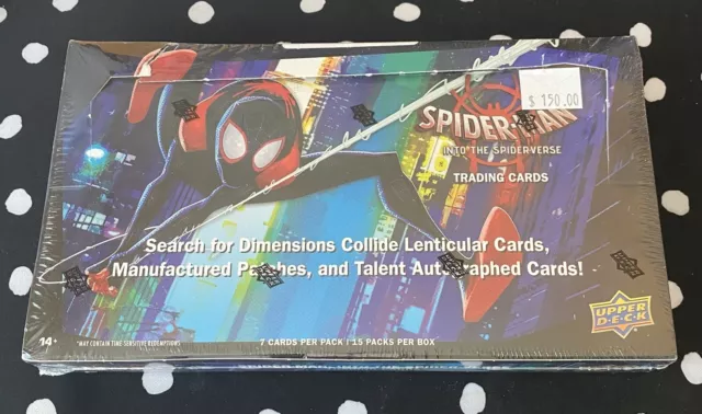 2022 Upper Deck Marvel SPIDER-MAN INTO THE SPIDER-VERSE Sealed Box - Wow!