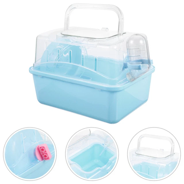 Piccola gabbia animale Plastic Cage Box Caspetteria portatile Cage Caser Caser