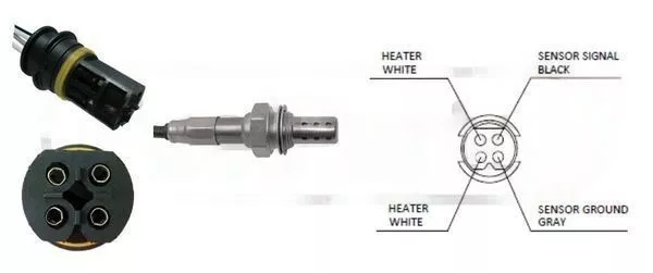 Fuel Parts Capteur Lambda Oxygène LB1455 Remplacement 001 540 47 17,001 540 87 2