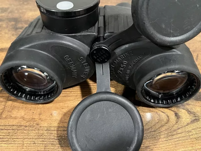 Steiner Commander / Pilot 7x50 Binoculars Made In West Germany Perfect View