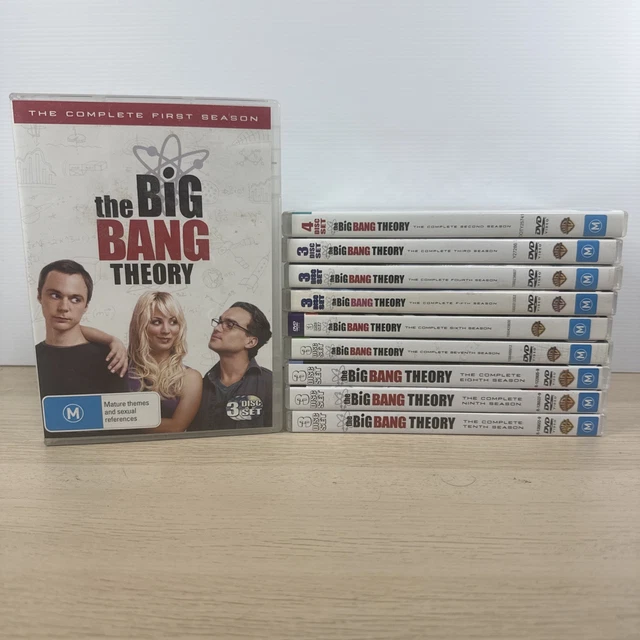 THE BIG BANG Theory - Complete Seasons 1-10 DVD TV Show Reg 4 Free ...