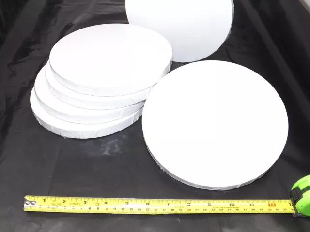 8" CIRCULAR STRETCHED CANVAS 20cm Round * PRE PRIMED FOR ACRYLIC or OIL PAINTS