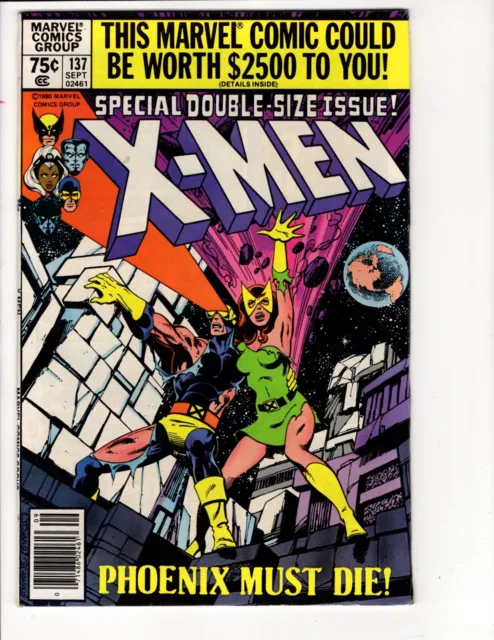 The Uncanny X-MEN #137-Death of Phoenix (KEY) MARVEL COMICS 1980