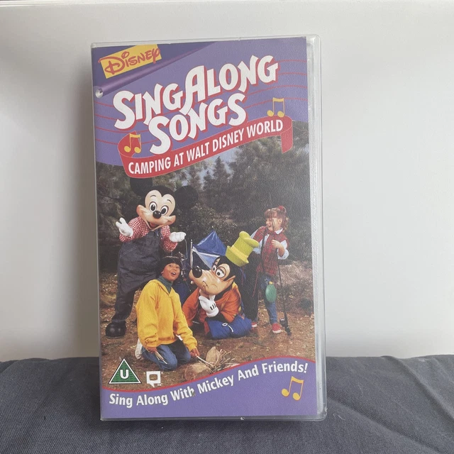 SING ALONG SONGS Camping At Walt Disney World VHS 1996 0 99 