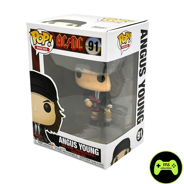 Funko POP! Rocks Angus Young #91 ACDC Vinyl Figure NEU & OVP