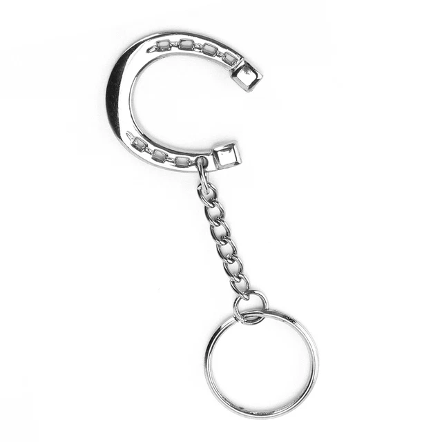 Snaffle Bit Keychain Horseshoe Shaped Keychain Horse Bits Keychain For Car K Uts