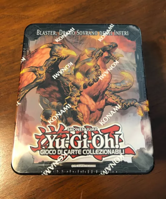 Yu Gi Oh Tin Box da collezione Blaster - Drago sovrano degli inferi - Nuovo ITA