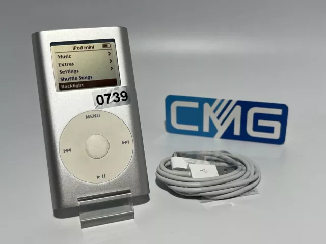 Apple iPod mini 1G 1.Generation 2 Silber 4GB 2nd 1st Gen 2G Rarität 4 GB  #739