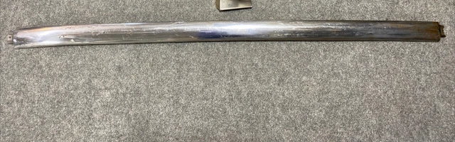 1959 1960 Impala Convertible Exterior Windshield Header Trim Molding OEM
