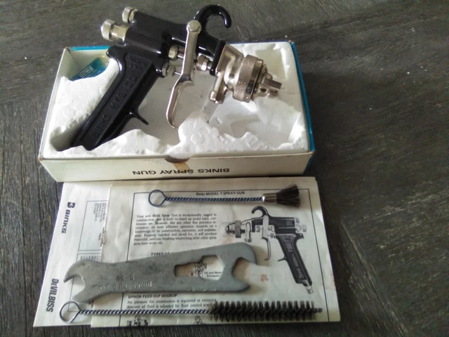 BINKS- model 7 paint spray gun
