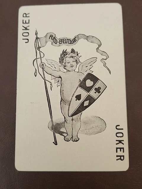 Vintage Playing Cards JOKER Single Swap Card collectable