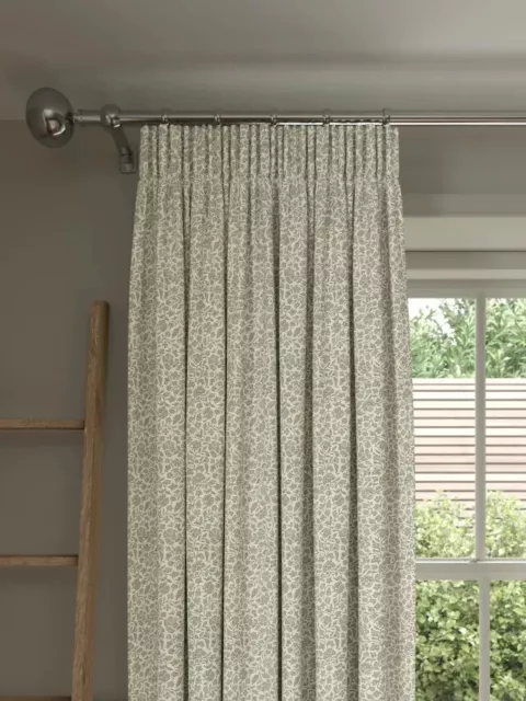 John Lewis Amara Pair Blackout/Thermal Lined PENCIL PLEAT Curtains, W228  D183CM